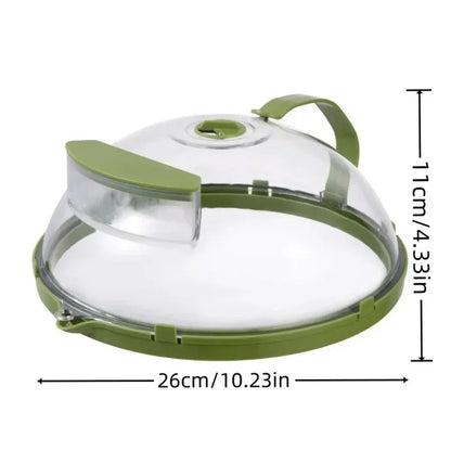 Microwave Food Cover with Water Steamer
