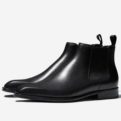 Classic Chelsea Boots for Men Genuine Leather