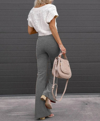 Women's Corduroy Flare Pants