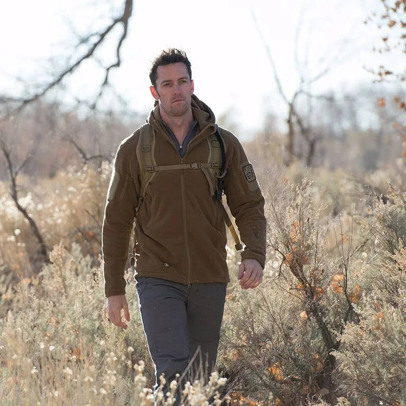 Men Winter Thermal Fleece Jacket