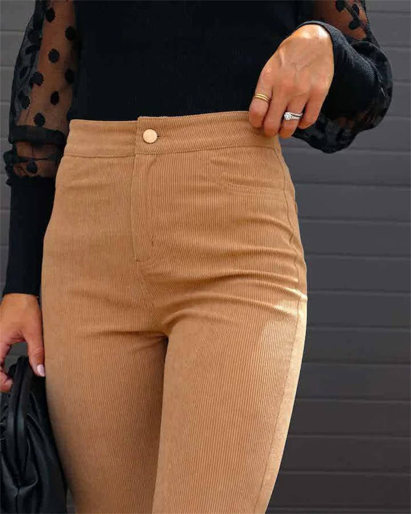 Women's Corduroy Flare Pants