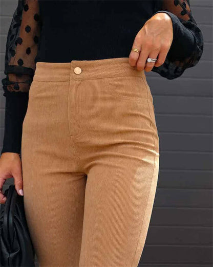 Women's Corduroy Flare Pants