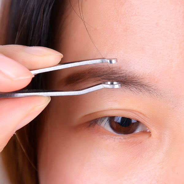 Multifunction Round-Tipped Nose Hair Trimming Tweezers