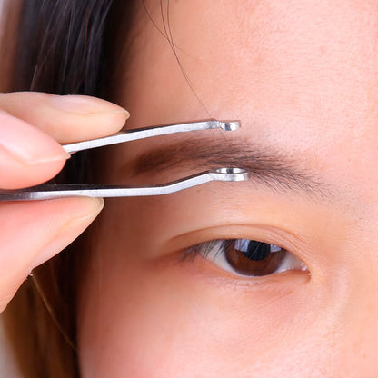Multifunction Round-Tipped Nose Hair Trimming Tweezers