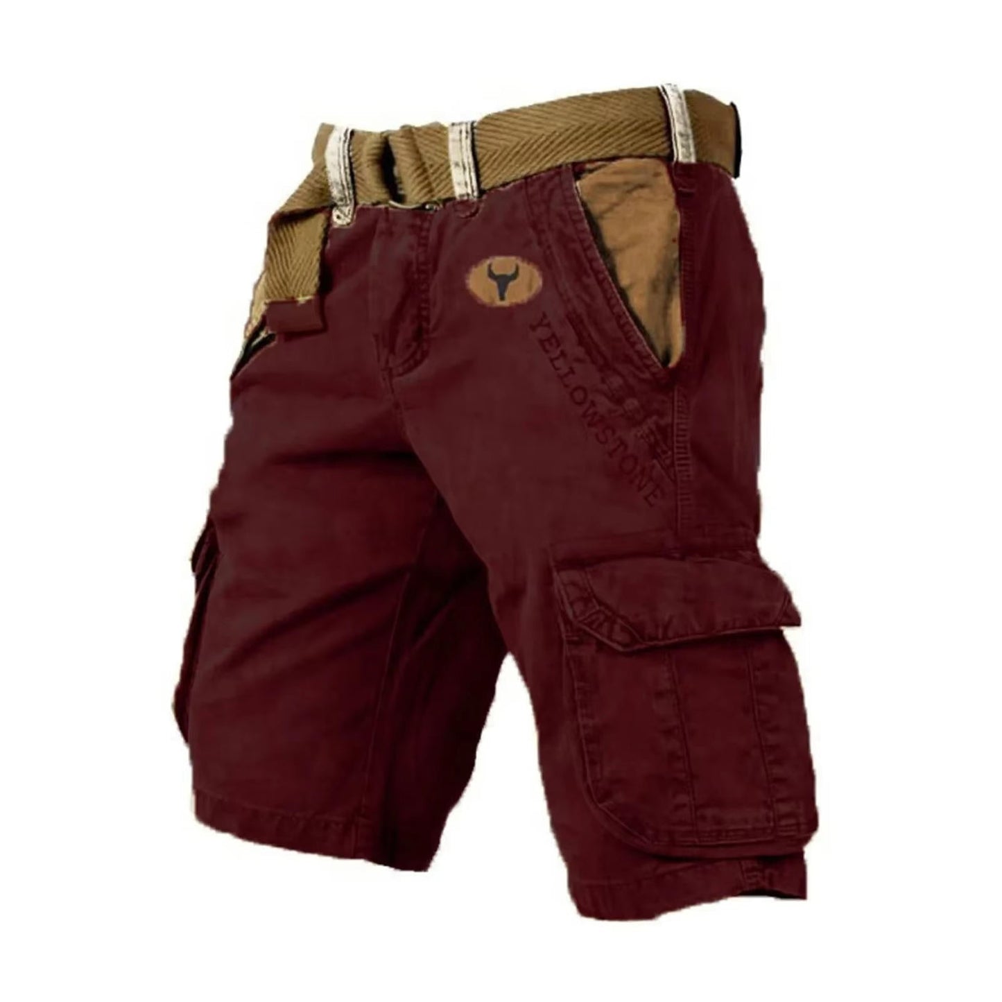 Men's Multifunctional Cargo Shorts With Multi Pockets
