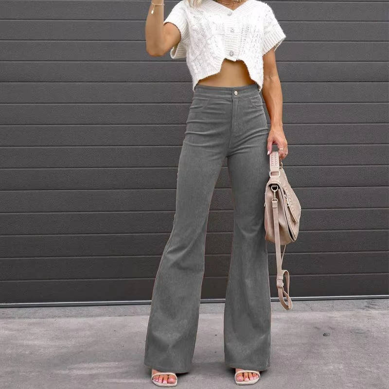 Women's Corduroy Flare Pants