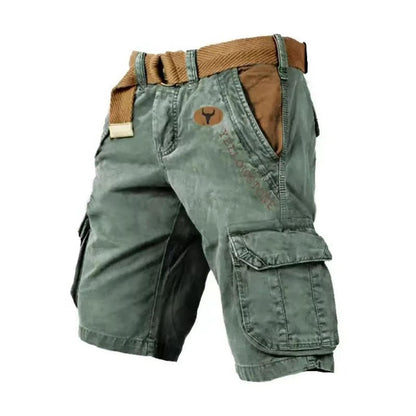 Men's Multifunctional Cargo Shorts With Multi Pockets