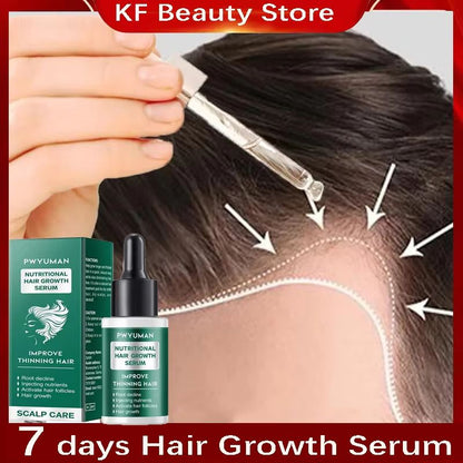 Ginger Germinal Hair Growth Serum - Intensive 7-day Root Nourish and Hair Repair Elixir