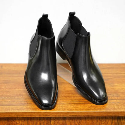 Classic Chelsea Boots for Men Genuine Leather