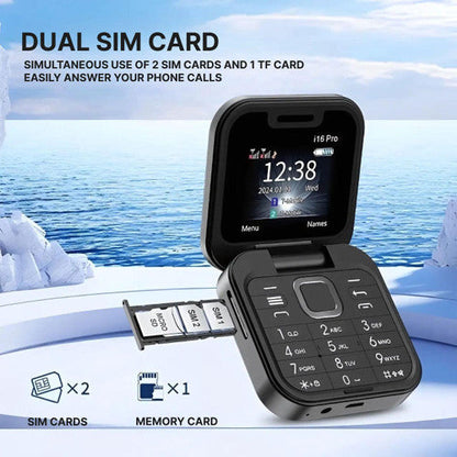 Foldable Dual SIM Phone