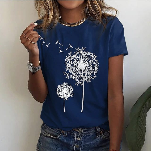 Dandelion Print Shirt