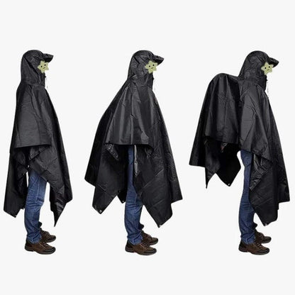 Rain Poncho for Outdoor Coverage