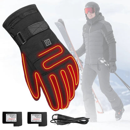 Heated Gloves with Adjustable Temperature Settings