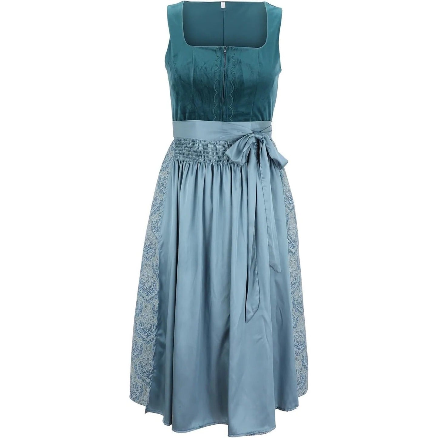 Elegant Vintage Oktoberfest Dirndl Dress