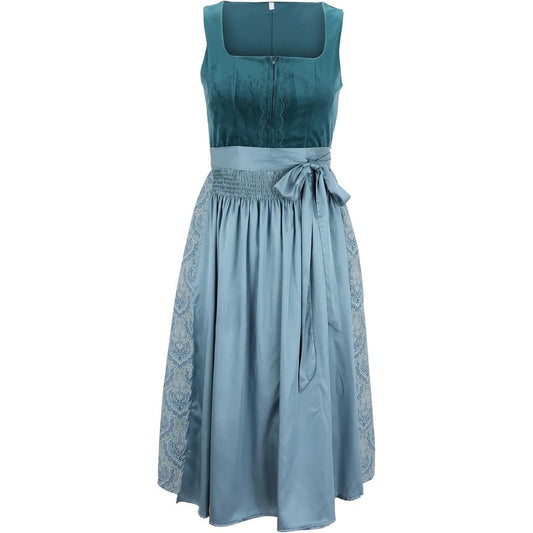 Elegant Vintage Oktoberfest Dirndl Dress