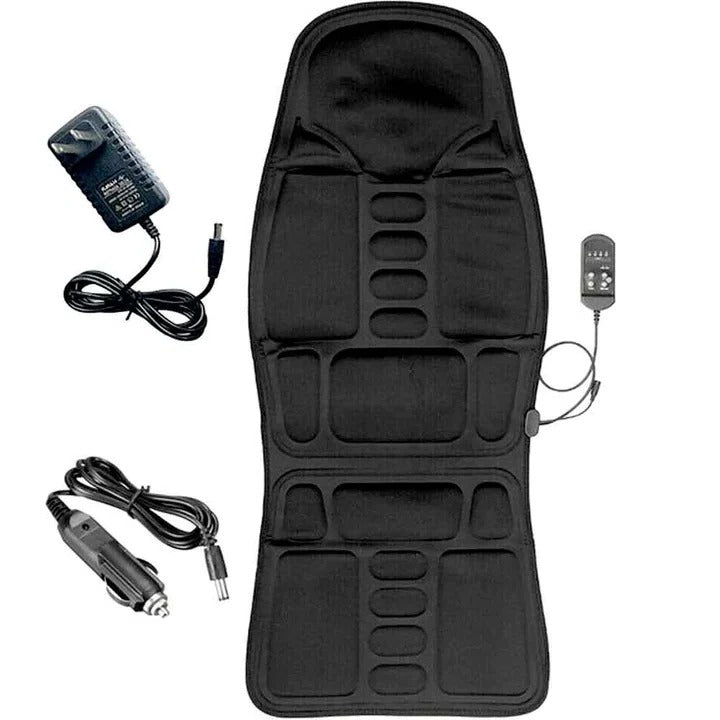 8 Mode Massage Chair Pad with Heated Back Neck Cushion