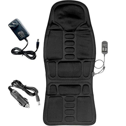 8 Mode Massage Chair Pad with Heated Back Neck Cushion