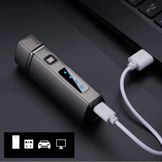 Electric Torch Lighter with Micro USB Charging Cable