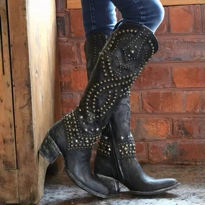 Women's Western Knee-High Boots