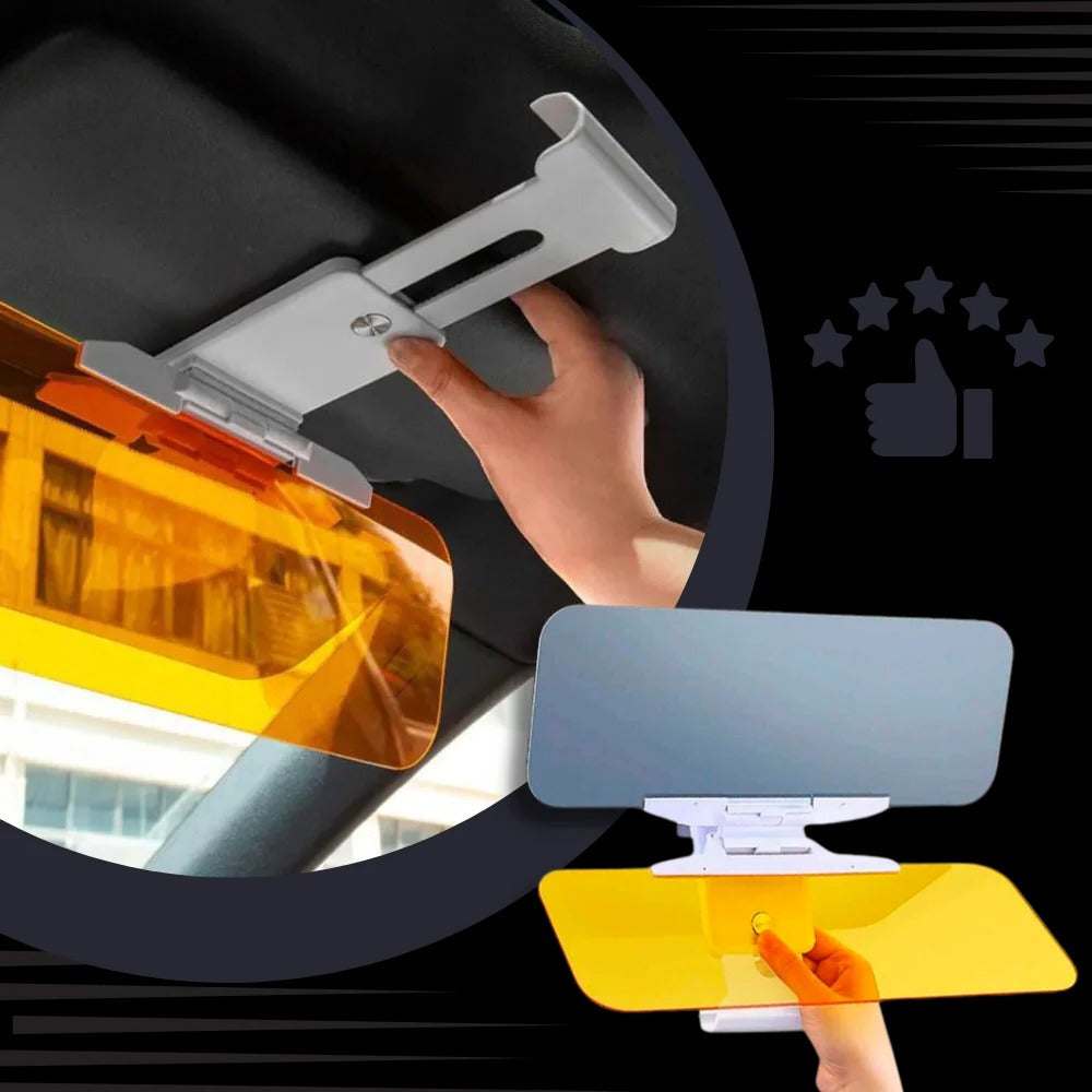 Dual-Use Car Visor Extender