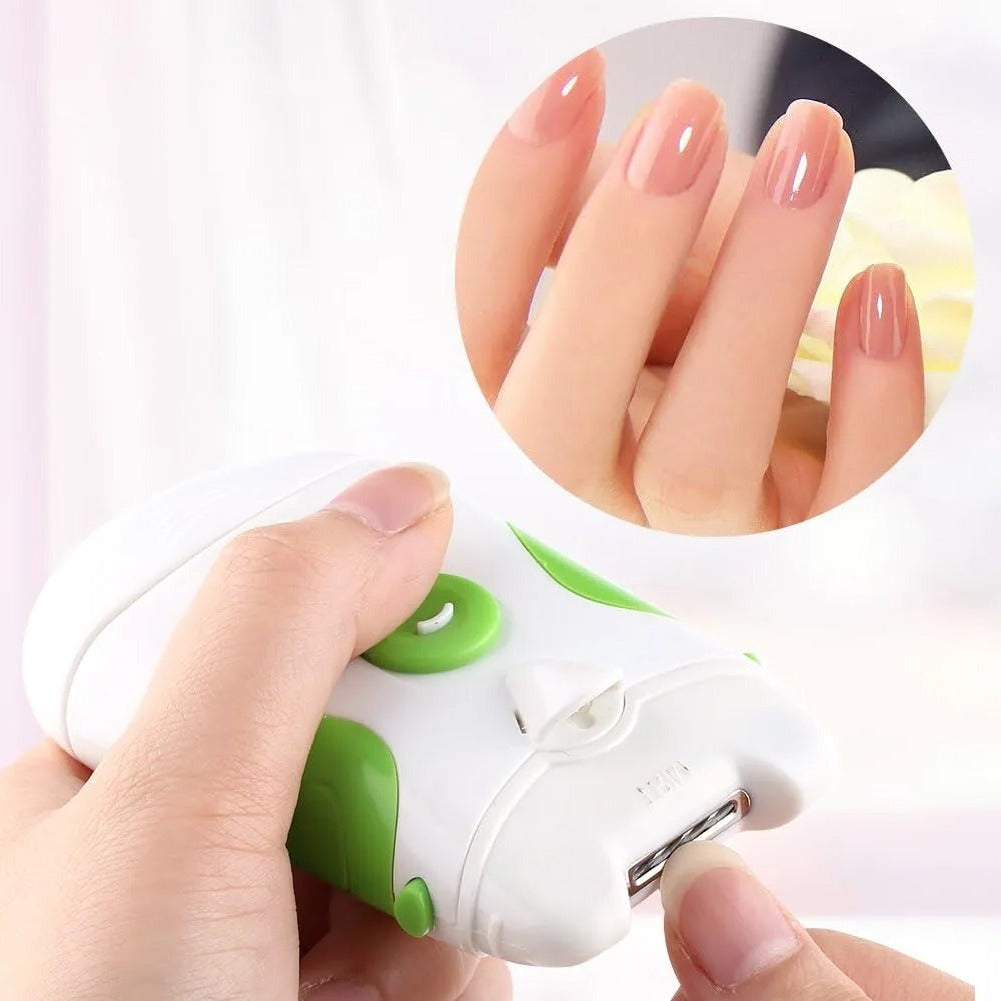 Electric Nail Clipper with Precision LED Light