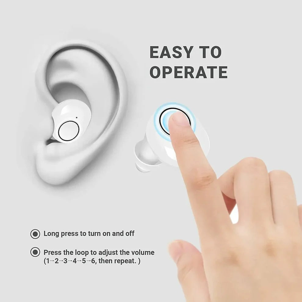 Bluetooth Hearing Aids with App Control