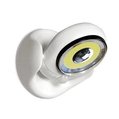 Motion-Activated LED Lamp, Indoor & Outdoor with Rotating Mount