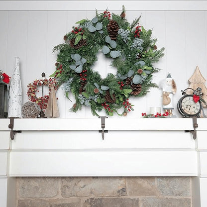 Garland Christmas Stocking Holders for Mantle