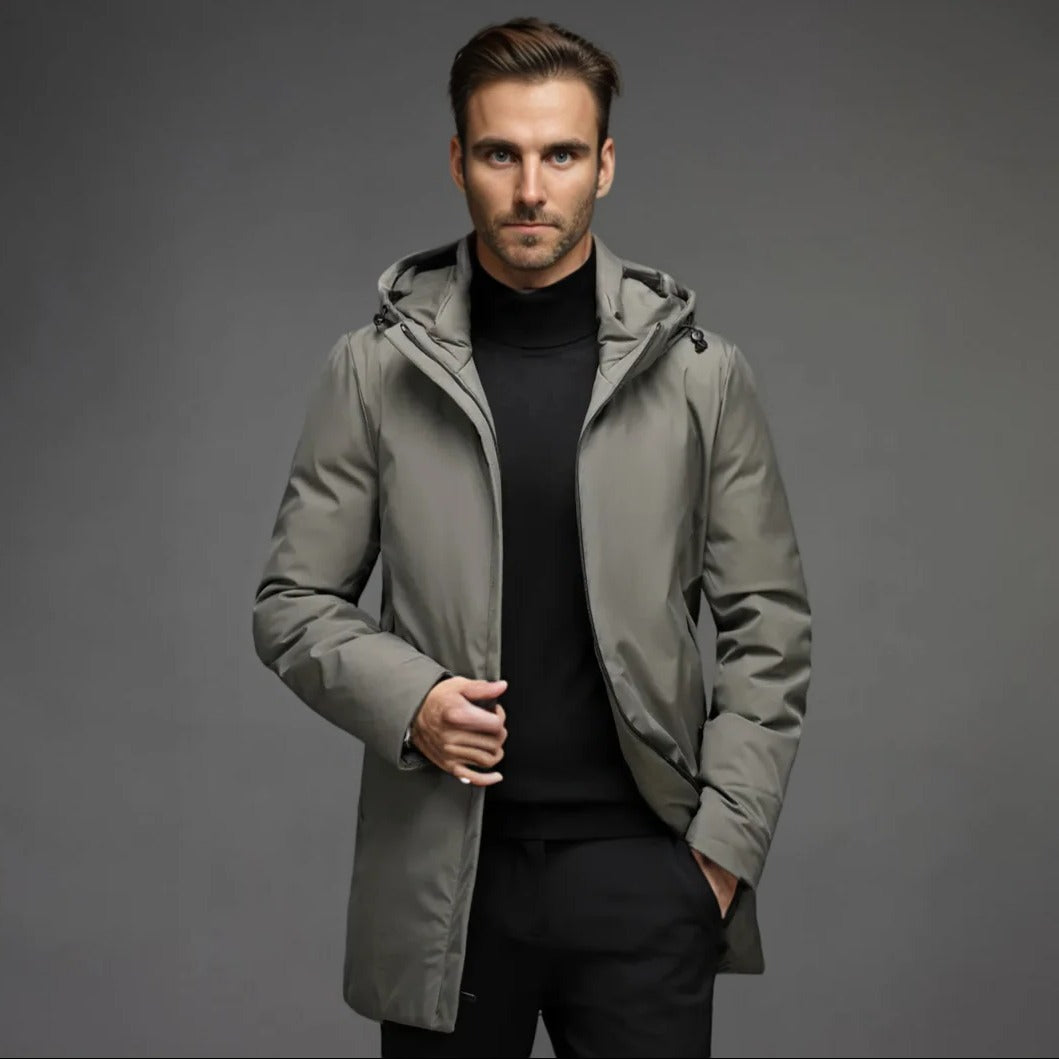 Men's Winter Parka Waterproof Lined