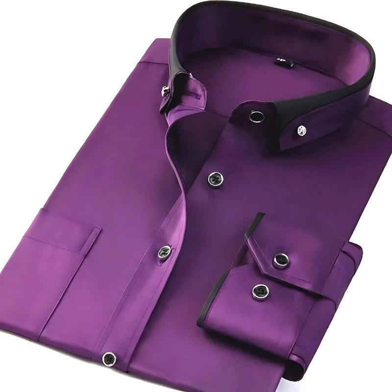 Stylish men's long-sleeved shirts: your fashion statement 2024