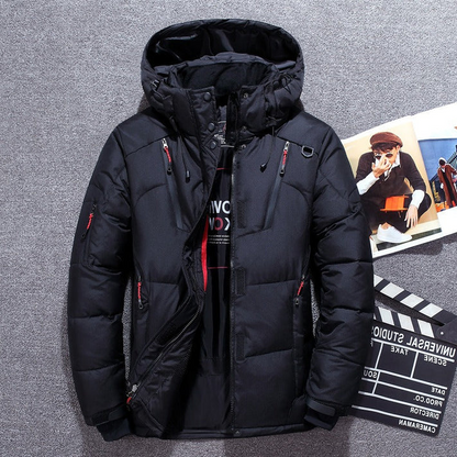 Luxurious down jacket