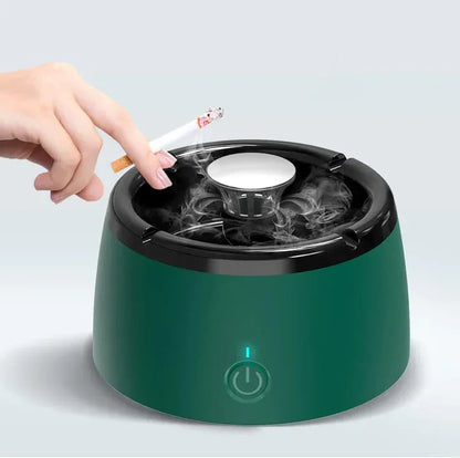 Rechargeable Smokeless Ashtray for Home and Office Use
