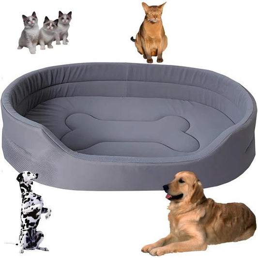 Eco Friendly Pet Bed with Soft Cushioning
