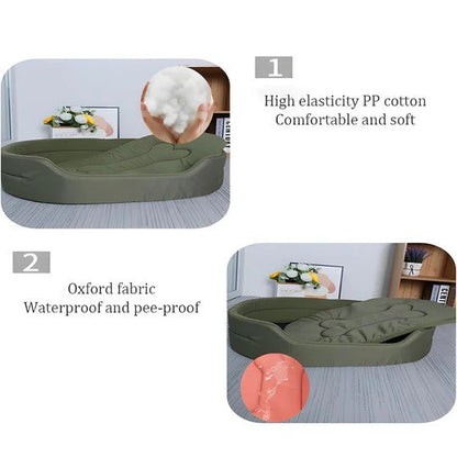Eco Friendly Pet Bed with Soft Cushioning
