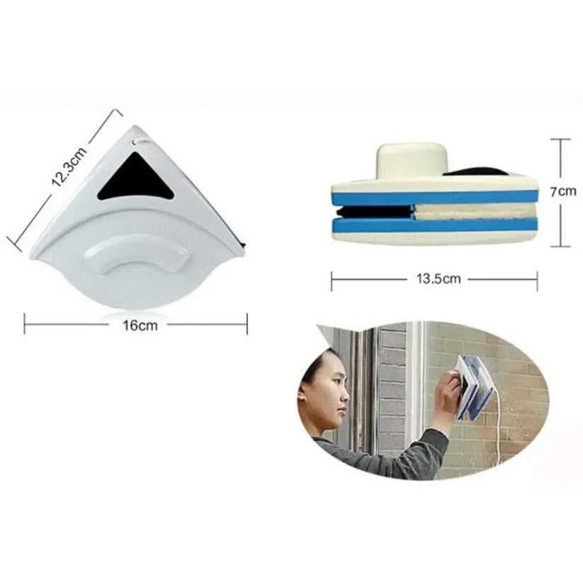 Dual-Sided Magnetic Window Cleaner
