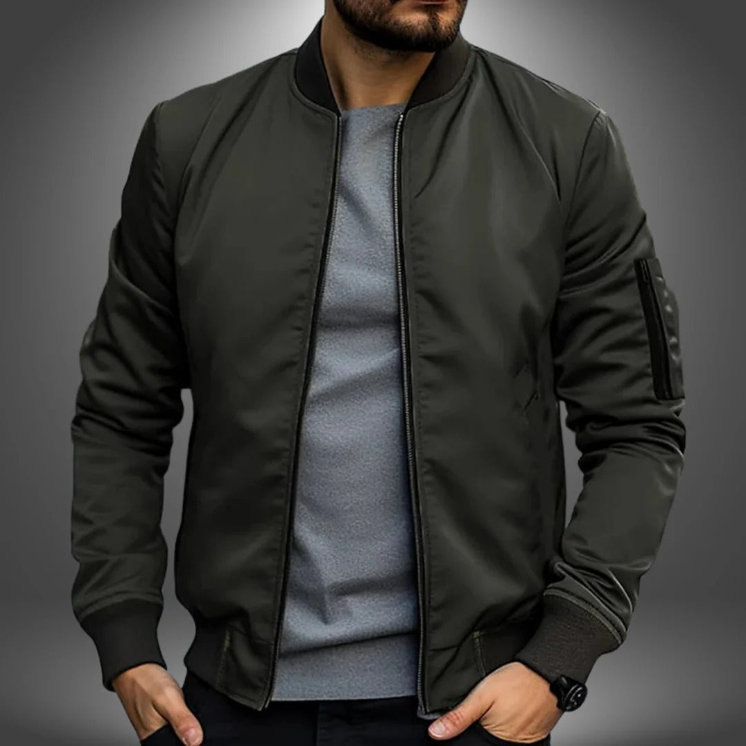 Men's Classic Bomber Jacket