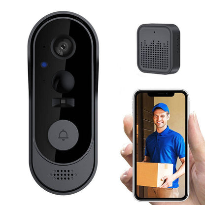 Wireless Smart Video Doorbell | No Subscription Needed | High Definition Camera Doorbell