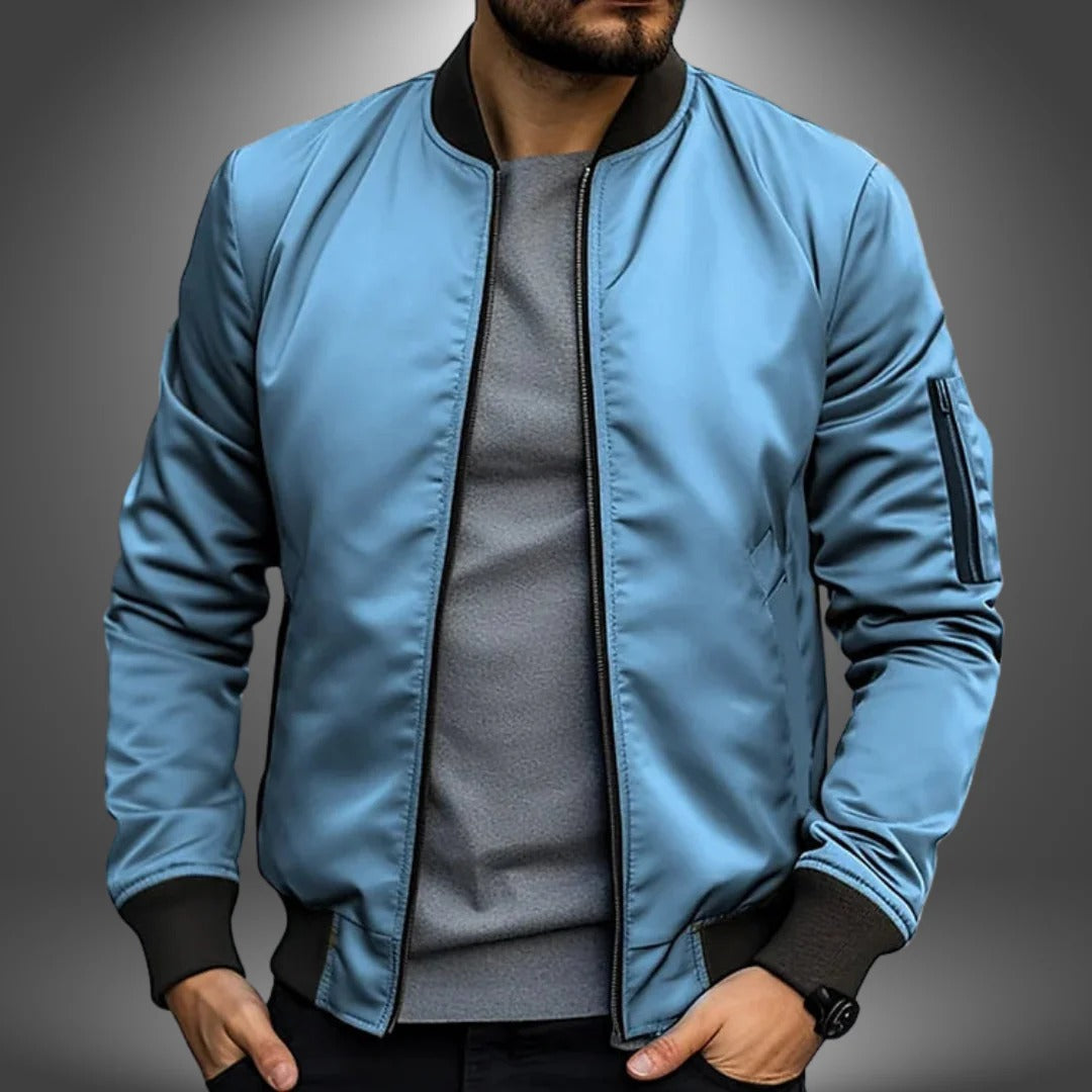 Men's Classic Bomber Jacket