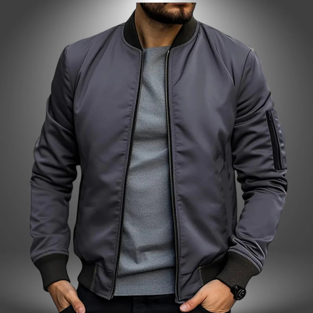 Men's Classic Bomber Jacket
