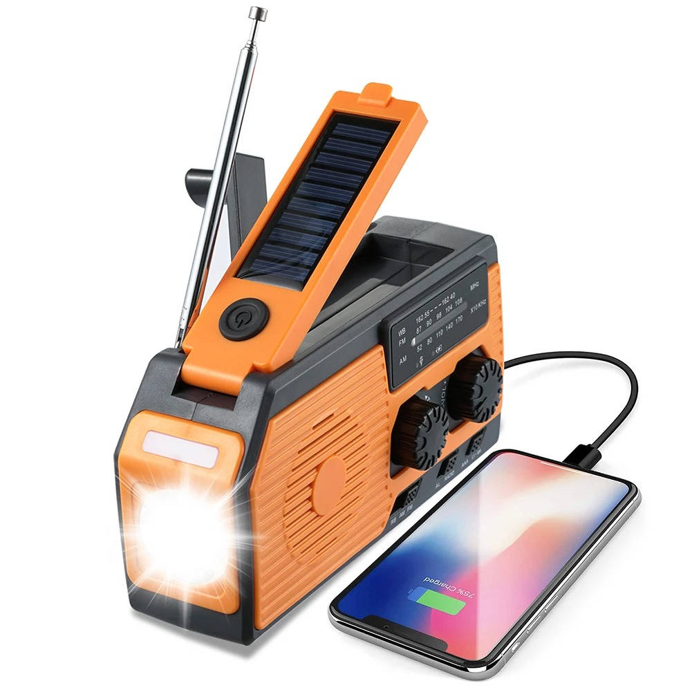 Solar Hand Crank Emergency Radio