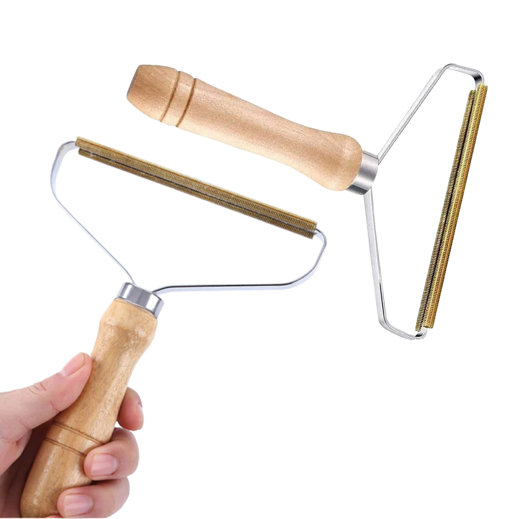 Wooden pet hair Remover