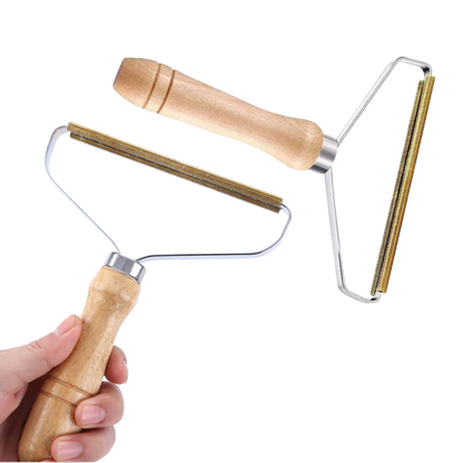 Wooden pet hair Remover