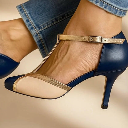 Women's Vintage T-Strap Heels